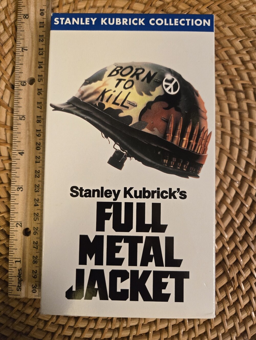 Full Metal Jacket VHS Stanley Kubrick Collection Vintage War Movie 📼🪖